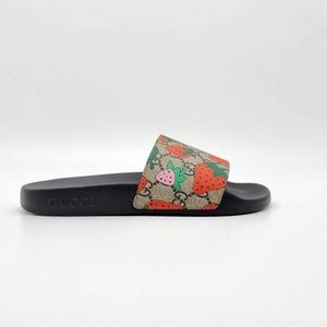 AUTHENTIC Gucci Strawberry Slides